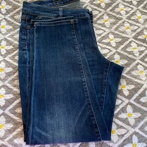 Talbots Boyfriend flawless five pocket woman jeans . Size 14W . Great condition